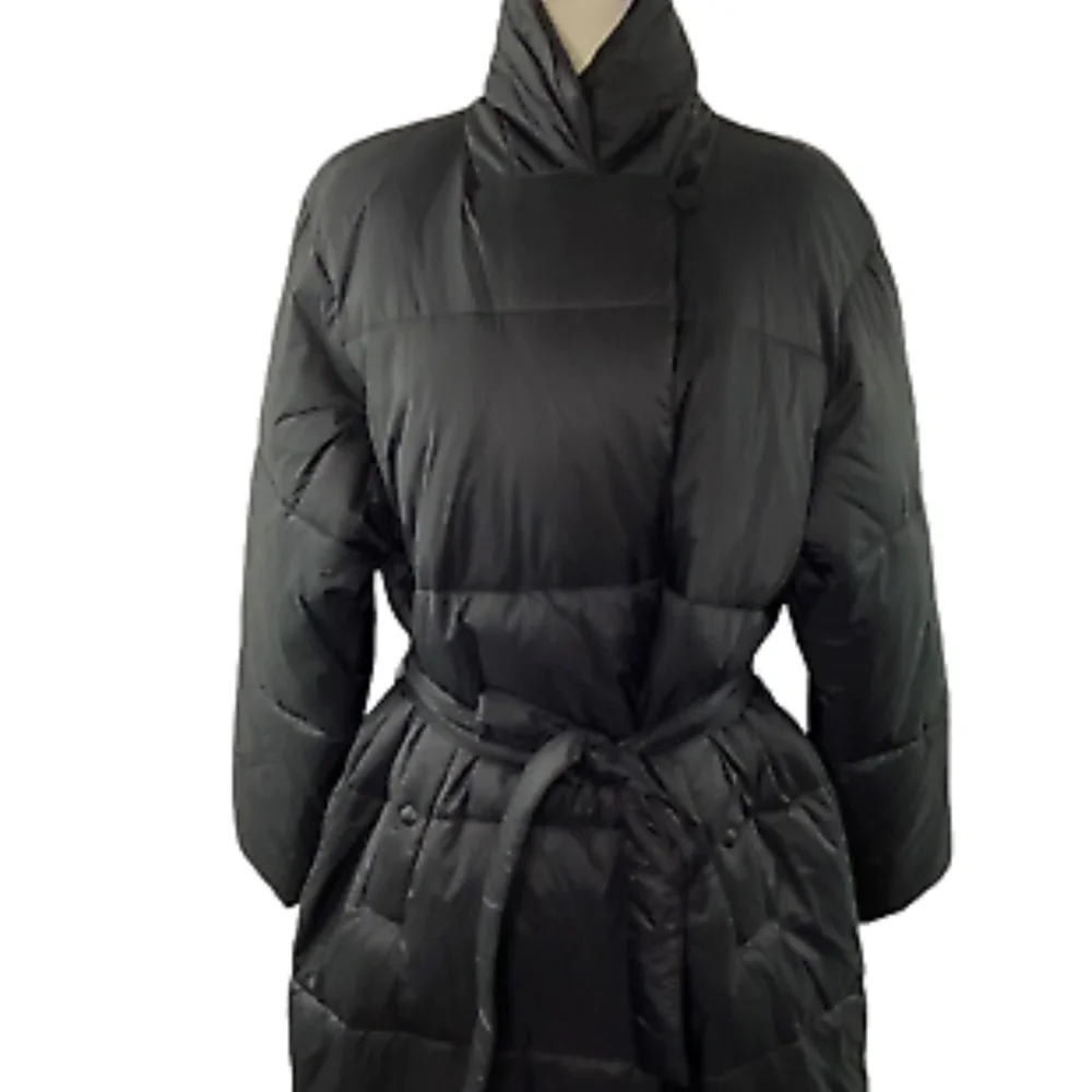 Petite puffer wrap coat with PrimaLoft® - Picture 3 of 4